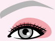 図：細い目